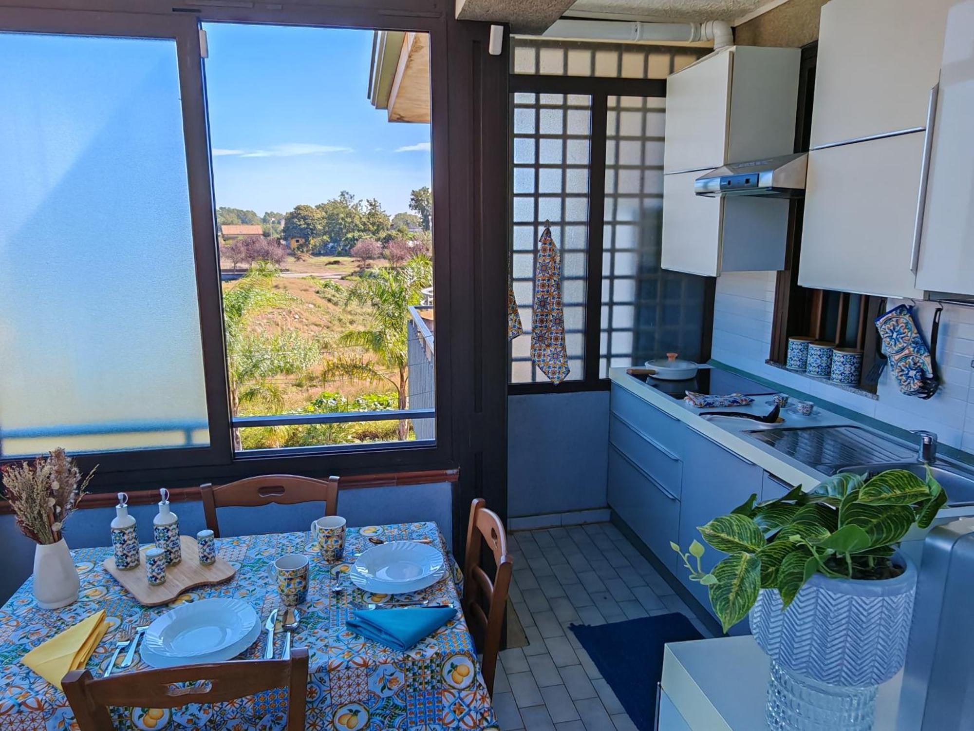 מסקלי Blue Garden Home Isola Bella Taormina חדר תמונה